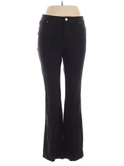 Pre-owned Iman Dress Pants In Black