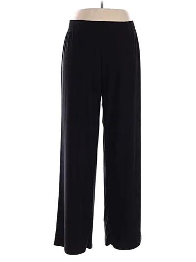 Pre-owned Iman Dress Pants In Black