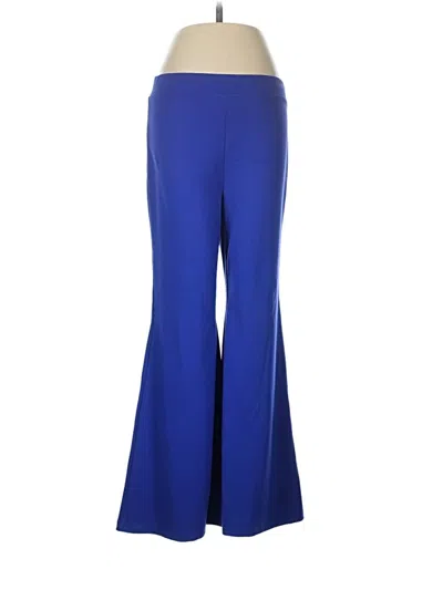 Pre-owned Iman Dress Pants In Blue