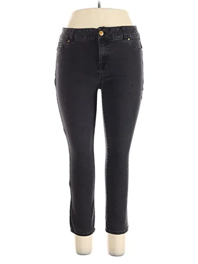 Pre-owned Iman Jeans In Black