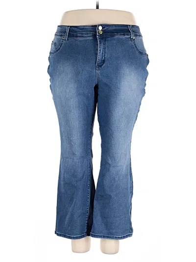 Pre-owned Iman Jeans In Blue