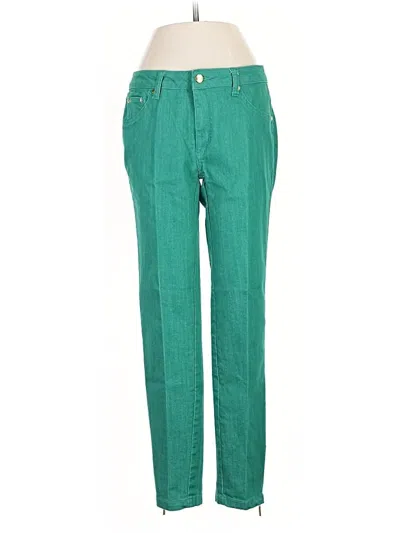Pre-owned Iman Jeans In Green