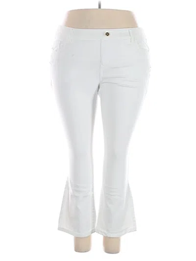 Pre-owned Iman Jeans In Ivory