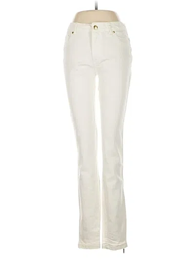 Pre-owned Iman Jeans In White