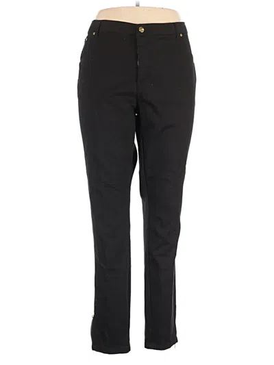Pre-owned Iman Jeggings In Black