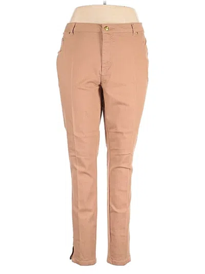 Pre-owned Iman Jeggings In Tan