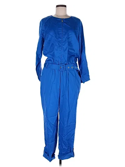 Pre-owned Iman Jumpsuit In Blue