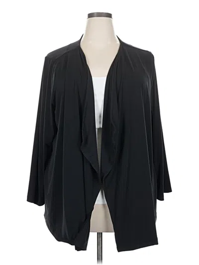 Pre-owned Iman Kimono In Black