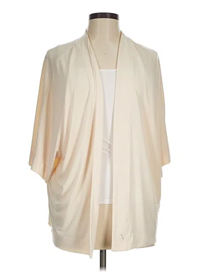 Pre-owned Iman Kimono In Ivory