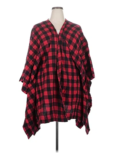 Pre-owned Iman Kimono In Red