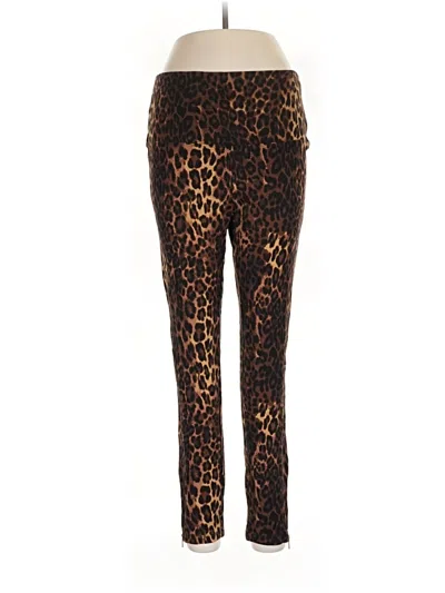 Pre-owned Iman Leggings In Brown
