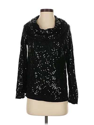 Pre-owned Iman Pullover Sweater In Black