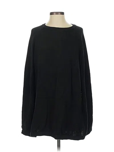 Pre-owned Iman Pullover Sweater In Black