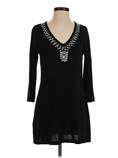 Pre-owned Iman Pullover Sweater In Black