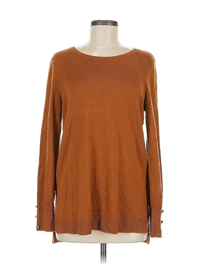 Pre-owned Iman Pullover Sweater In Brown
