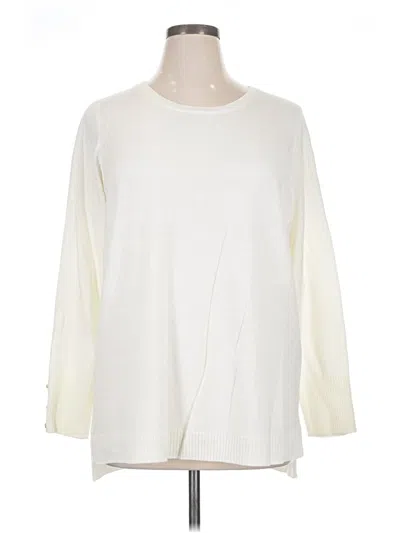 Pre-owned Iman Pullover Sweater In Ivory