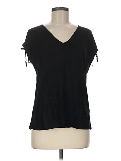 Pre-owned Iman Short Sleeve T-shirt In Black
