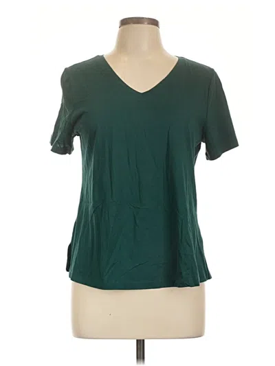 Pre-owned Iman Short Sleeve T-shirt In Green