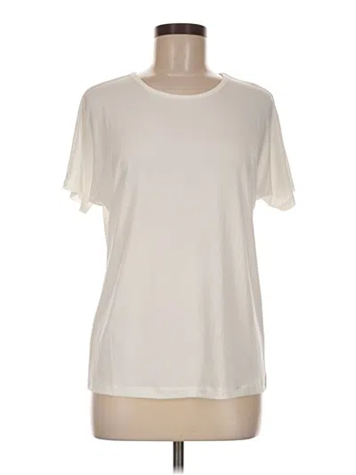 Pre-owned Iman Short Sleeve T-shirt In Ivory