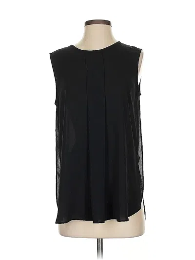 Pre-owned Iman Sleeveless Blouse In Black