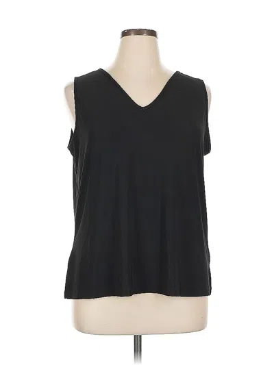 Pre-owned Iman Sleeveless T-shirt In Black