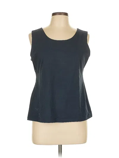 Pre-owned Iman Sleeveless T-shirt In Black