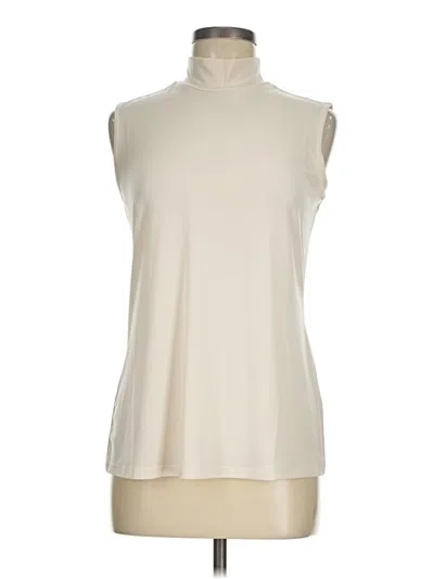 Pre-owned Iman Sleeveless T-shirt In White