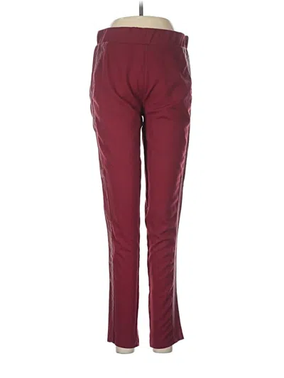Pre-owned Iman Track Pants In Burgundy