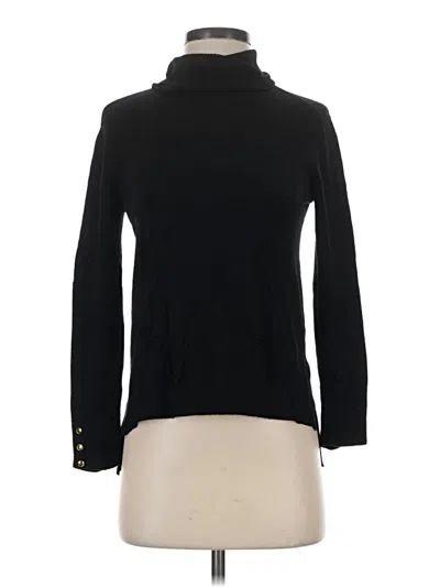 Pre-owned Iman Turtleneck Sweater In Black