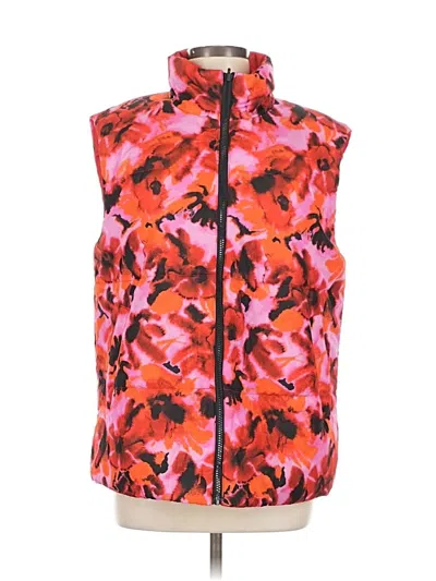 Pre-owned Iman Vest In Red