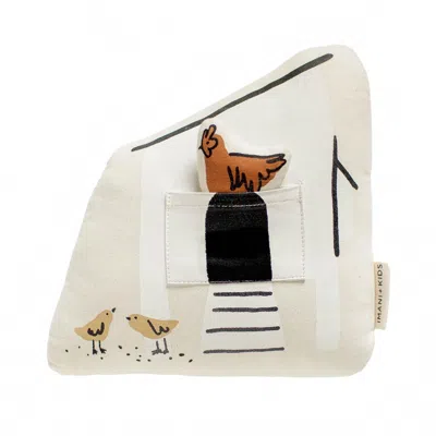 Imani Collective Interactive Chicken Coup Pillow In Beige In Neutral