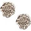 Imber Rose Statement Stud Earrings In Yellow