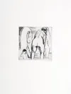 Imelda Ferrer ''sin Título (arco)'' Engraving On Paper, 15'' X 11'' In Neutral