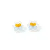 I'mmany London Women's Cherry Pie Gemstone Stud Earrings Blue In Blue