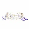 I'mmany London Real Flower Libelle Hydrangea Flower Two-way Headpiece & Choker Necklace In Choker