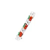 I'mmany London Cherry Pie Gemstone Beaded Hair Barrette Clip In Beaded