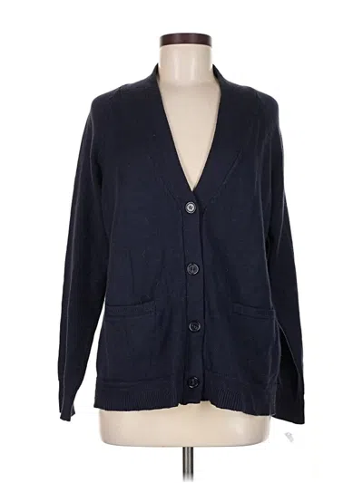 Pre-owned Imnyc Isaac Mizrahi Cardigan Sweater In Blue