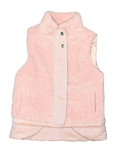Pre-owned Imoga Kids' Sweater Vest In Pink