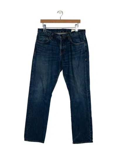 Pre-owned Imogene + Willie Barton Slim Slim Fit Jeans In Blue