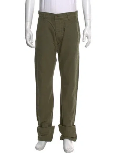 Pre-owned Imogene + Willie Chinos In Green