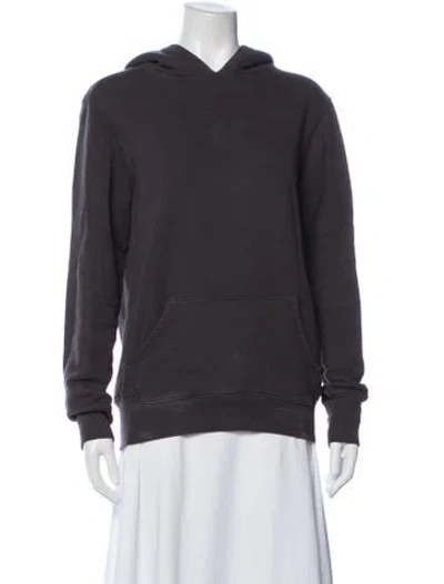 Pre-owned Imogene + Willie Crew Neck Long Sleeve Hoodie In Gray