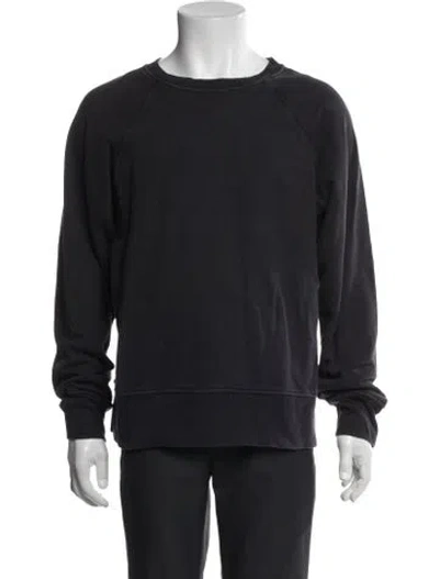Pre-owned Imogene + Willie Crew Neck Long Sleeve Sweatshirt In Black