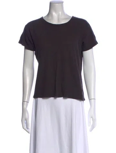 Pre-owned Imogene + Willie Crew Neck Short Sleeve T-shirt In Gray