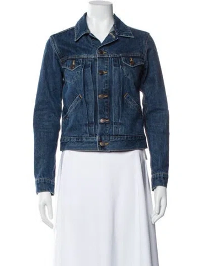 Pre-owned Imogene + Willie Denim Jacket In Blue