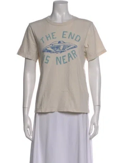 Pre-owned Imogene + Willie Graphic Print Crew Neck T-shirt In Multi