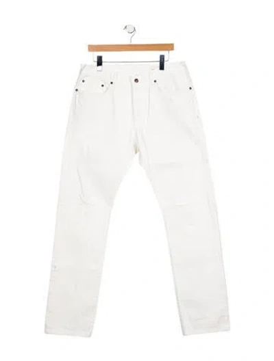 Pre-owned Imogene + Willie Graphic Print Joggers In White