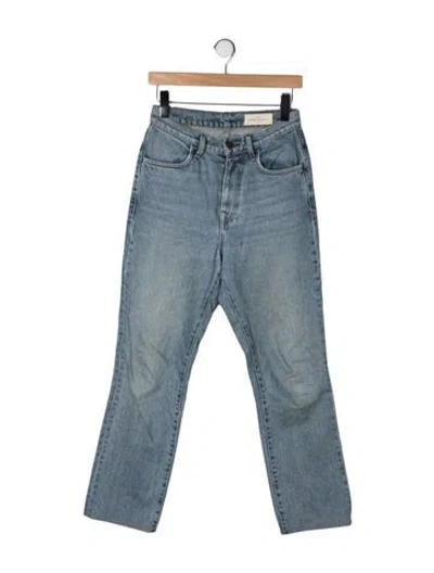 Pre-owned Imogene + Willie High-rise Flared Jeans In Blue