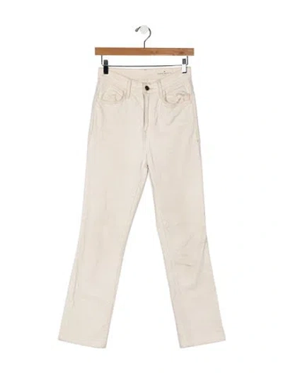 Pre-owned Imogene + Willie High-rise Skinny Leg Jeans In Neutral