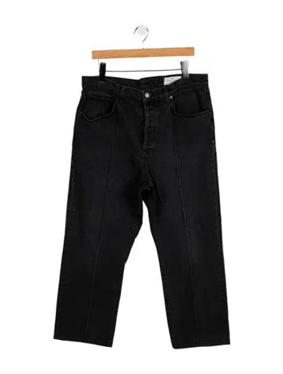 Pre-owned Imogene + Willie High-rise Straight Leg Jeans In Blue