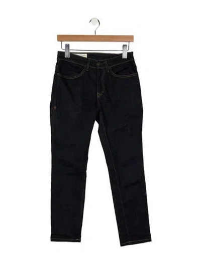 Pre-owned Imogene + Willie Mid-rise Skinny Leg Jeans In Blue